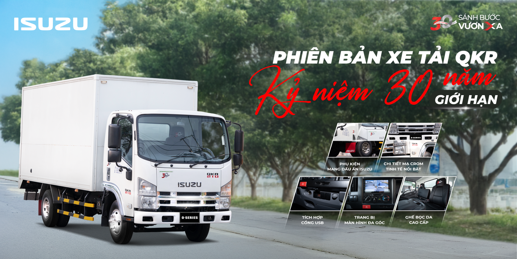 ISUZU VIETNAM INTRODUCES THE ISUZU QKR “30th ANNIVERSARY” EDITION – CELEBRATING THREE DECADES OF TRUST AND PARTNERSHIP